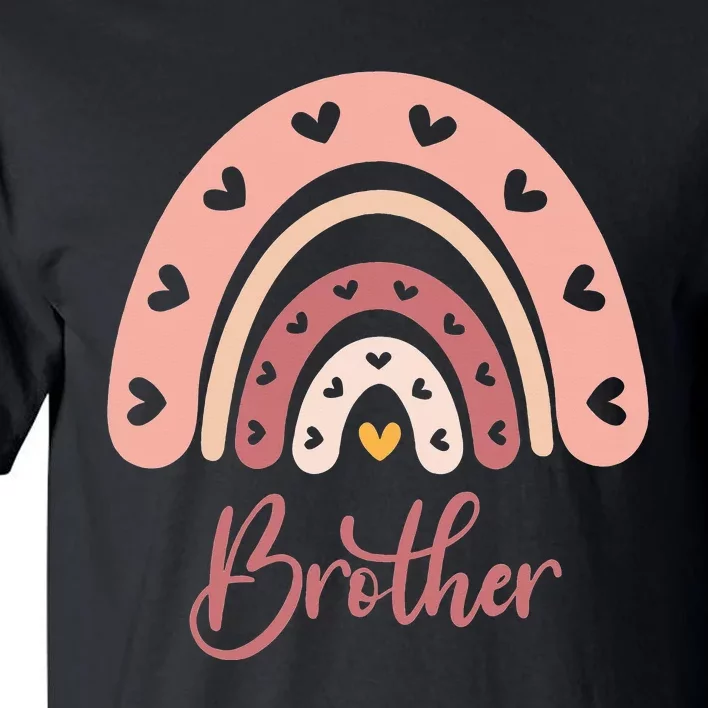 Brother Birthday Rainbow for  Family Brother Tall T-Shirt