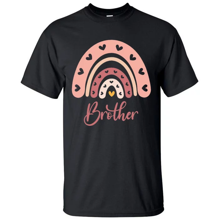 Brother Birthday Rainbow for  Family Brother Tall T-Shirt