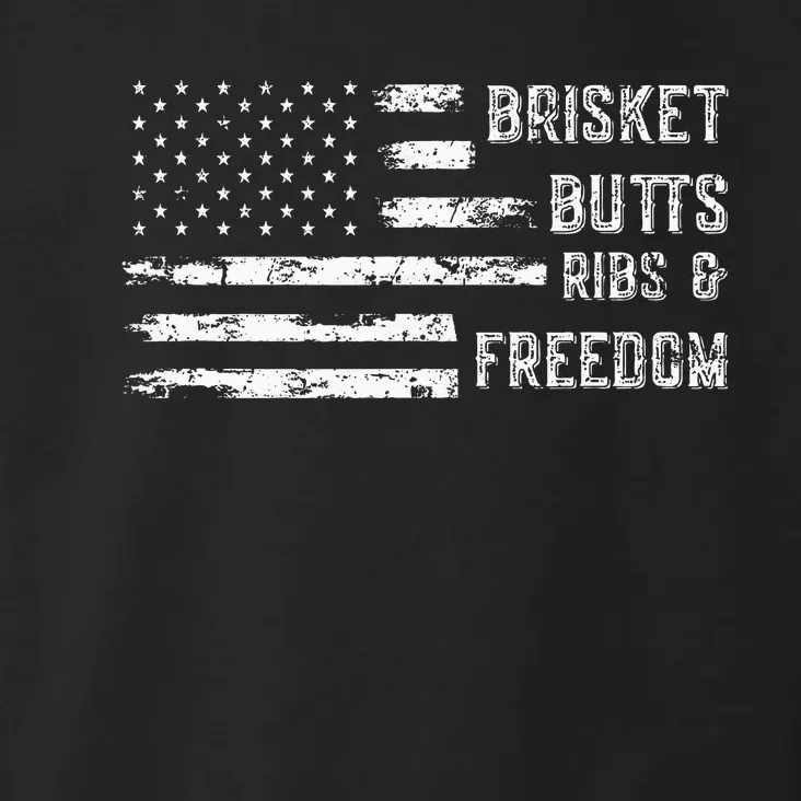 Brisket Butts Ribs And Freedom Bbq Toddler Hoodie