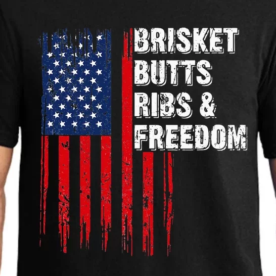 Brisket Butts Ribs And Freedom Steak Cooking Beef Roast Pajama Set