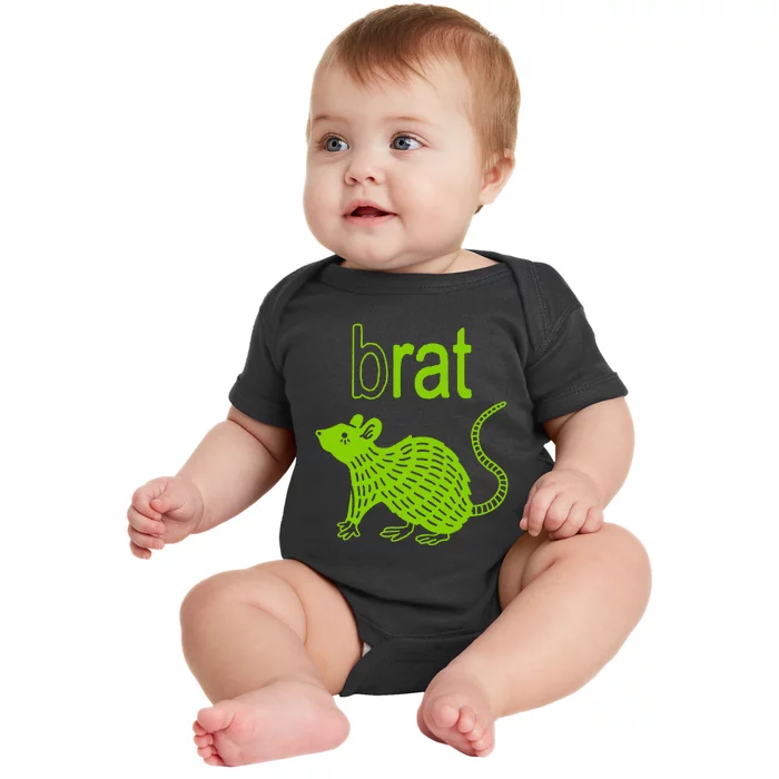 Brat B Rat Mouse Baby Bodysuit