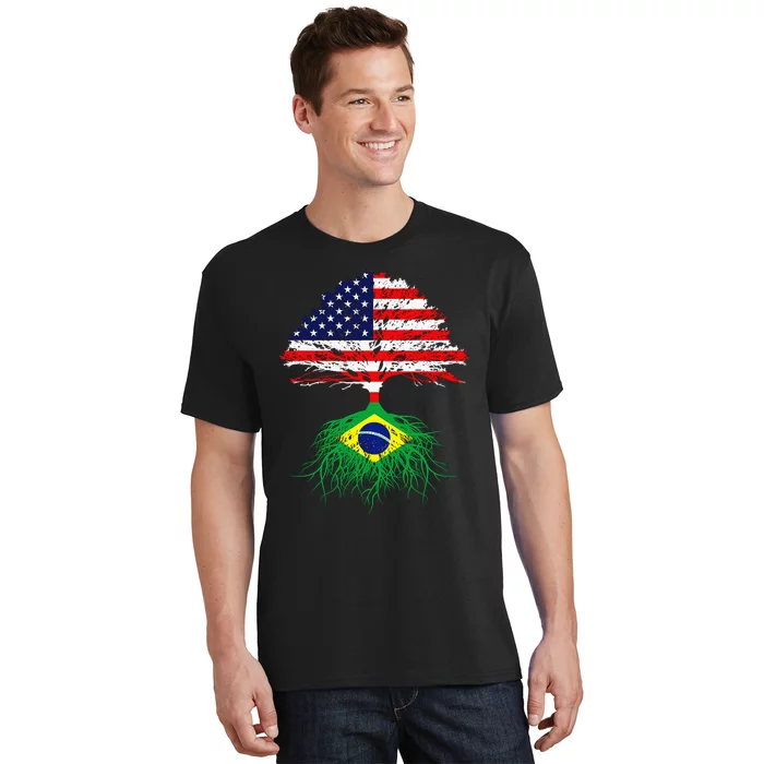 Brazil Brasil Roots Brazilian American Immigrant T-Shirt