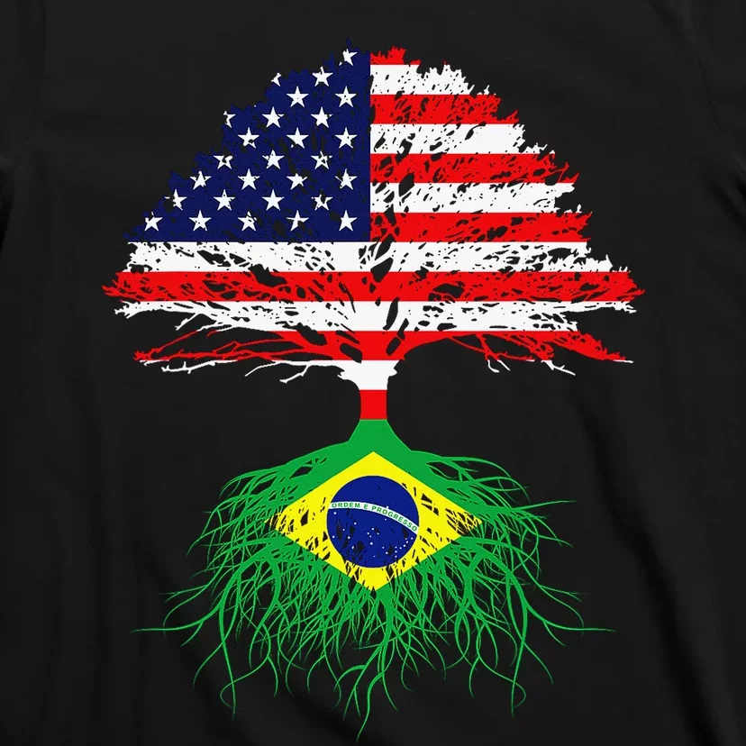 Brazil Brasil Roots Brazilian American Immigrant T-Shirt