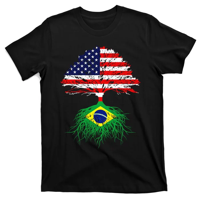 Brazil Brasil Roots Brazilian American Immigrant T-Shirt