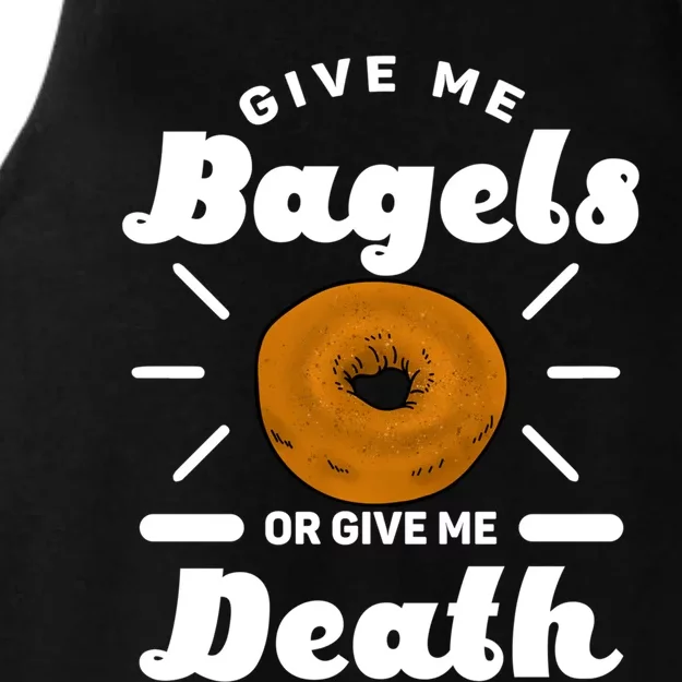 Bagel Baker Roll Lover Ringshaped Baked Beigel Jewish Bread Funny Gift Ladies Tri-Blend Wicking Tank