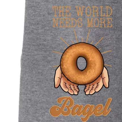 Bagel Baker Roll Lover Ringshaped Baked Jewish Bread Beigel Gift Doggie 3-End Fleece Hoodie