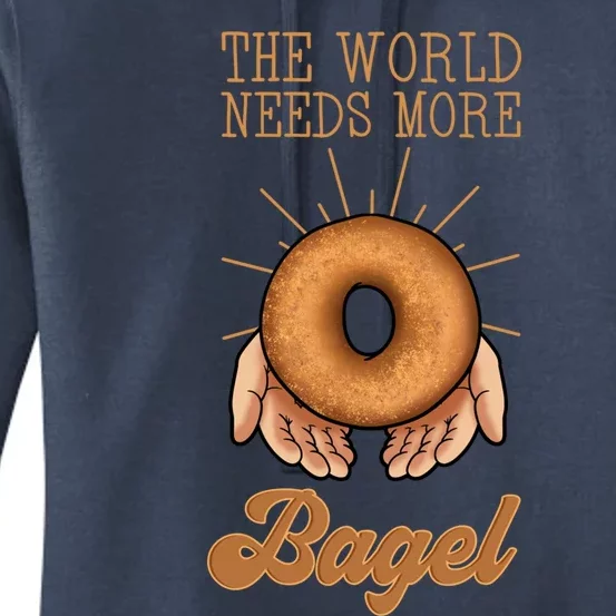 Bagel Baker Roll Lover Ringshaped Baked Jewish Bread Beigel Gift Women's Pullover Hoodie