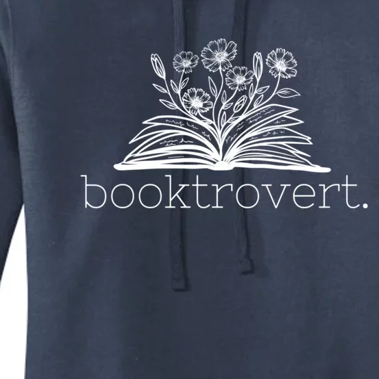 Booktrovert Book Reader Gift Women's Pullover Hoodie