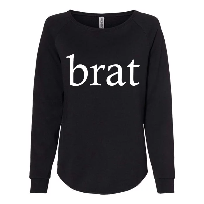 Brat Womens California Wash Sweatshirt