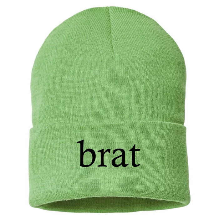 Brat Sustainable Knit Beanie