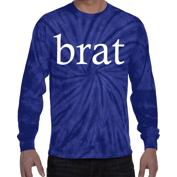 Brat Tie-Dye Long Sleeve Shirt