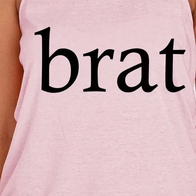 Brat Women's Knotted Racerback Tank