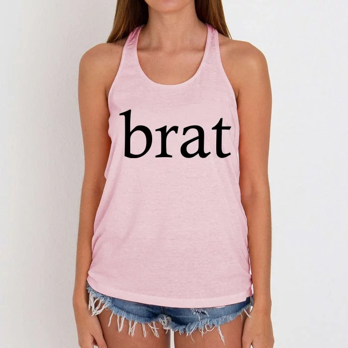 Brat Women's Knotted Racerback Tank