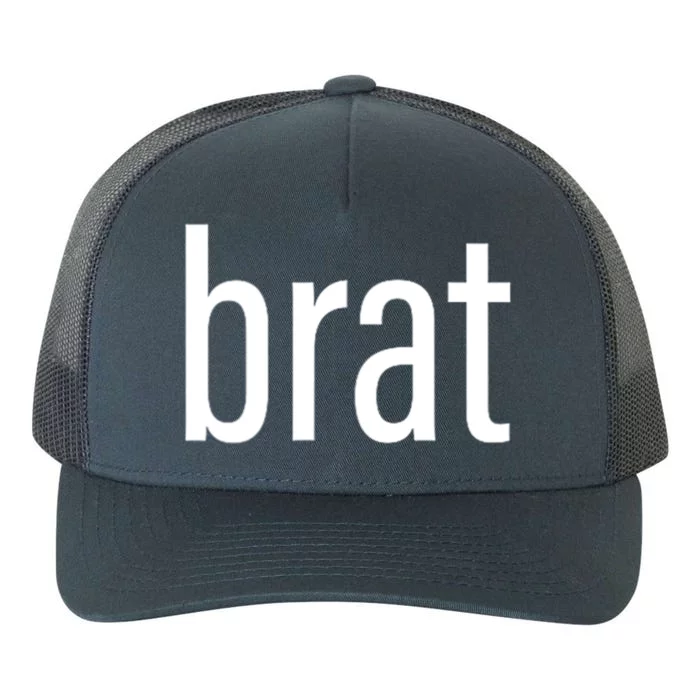 Brat Yupoong Adult 5-Panel Trucker Hat