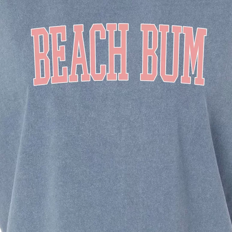 Beach Bum Retro Summer Garment-Dyed Women's Muscle Tee