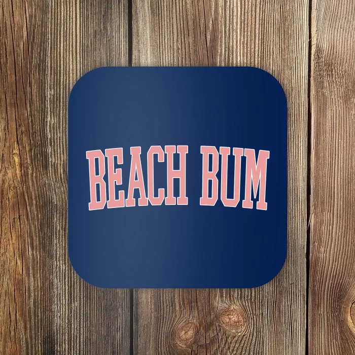 Beach Bum Retro Summer Coaster