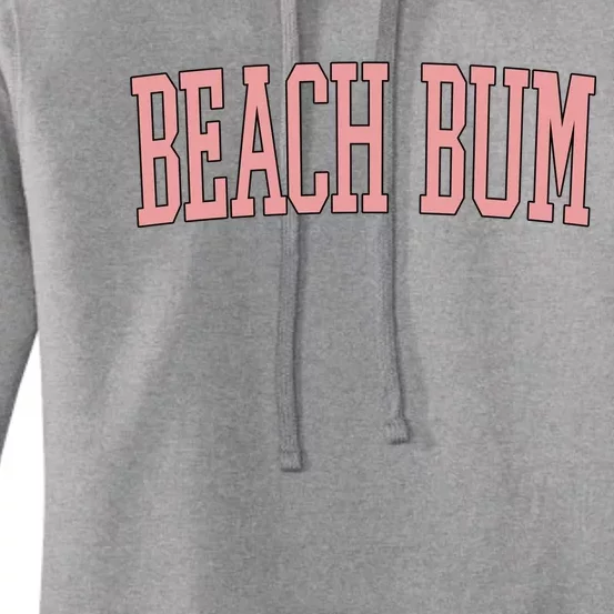 Beach Bum Retro Summer Women's Pullover Hoodie