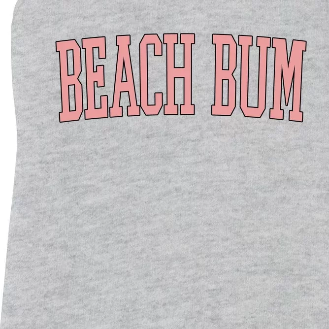 Beach Bum Retro Summer Women's Racerback Tank