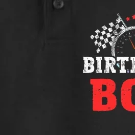 Birthday Boy Race Car Racing Car Driver Birthday Crew Dry Zone Grid Performance Polo