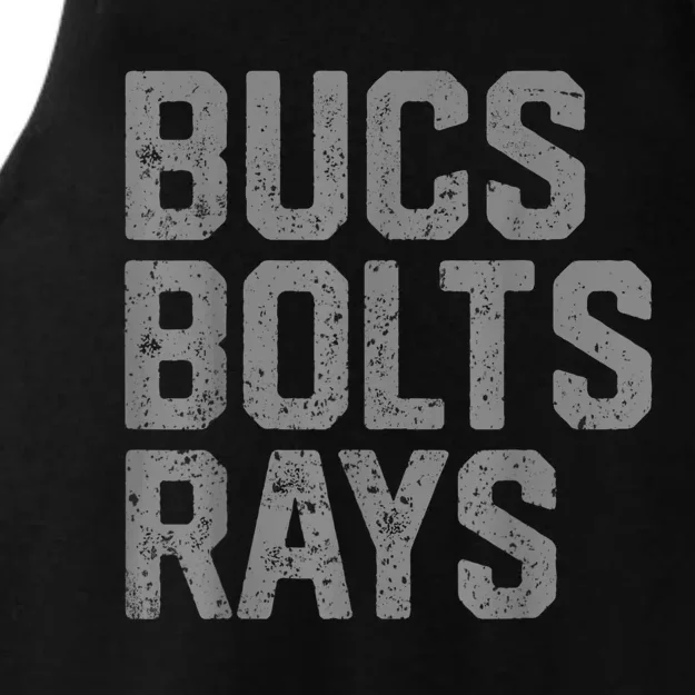 Bucs Bolts Rays Ladies Tri-Blend Wicking Tank