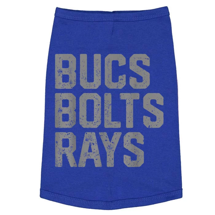 Bucs Bolts Rays Doggie Tank