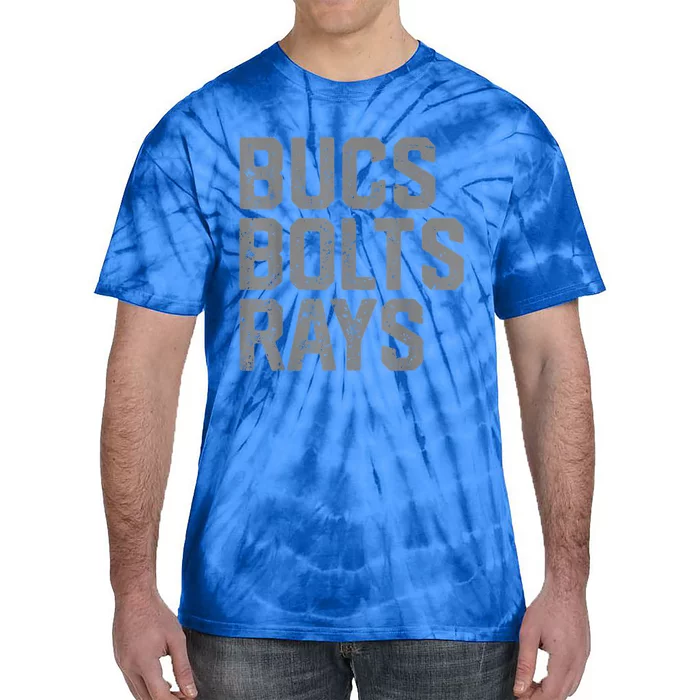 Bucs Bolts Rays Tie-Dye T-Shirt