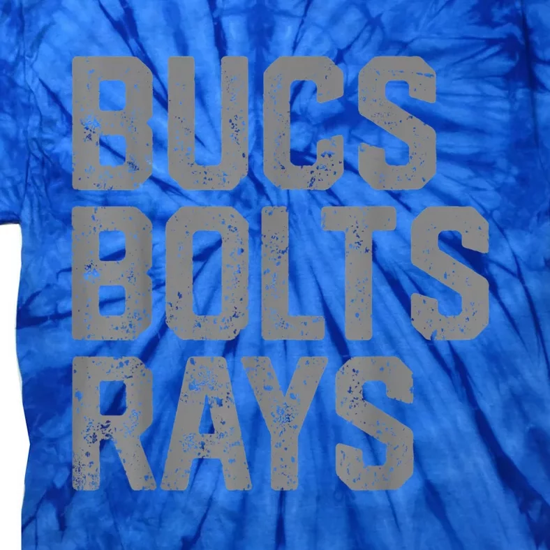 Bucs Bolts Rays Tie-Dye T-Shirt