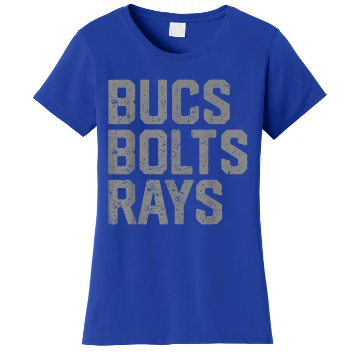 Teeshirtpalace Bucs Bolts Rays Women's T-Shirt