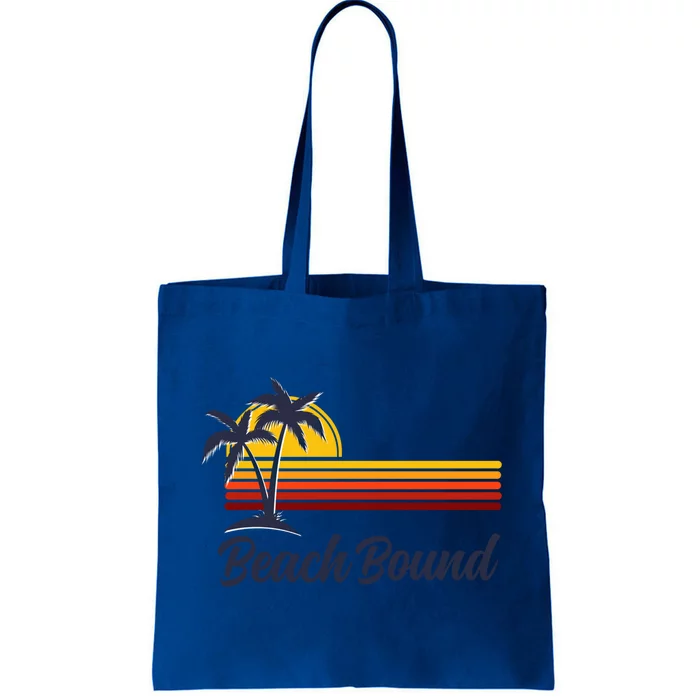 Beach Bound Retro Summer Fun Family Vacation Trip Gift Tote Bag