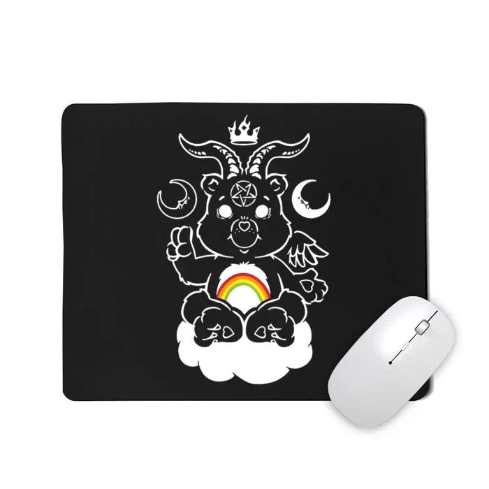 BAPHOBEAR Bear Rainbow Weed Cannabis Mousepad