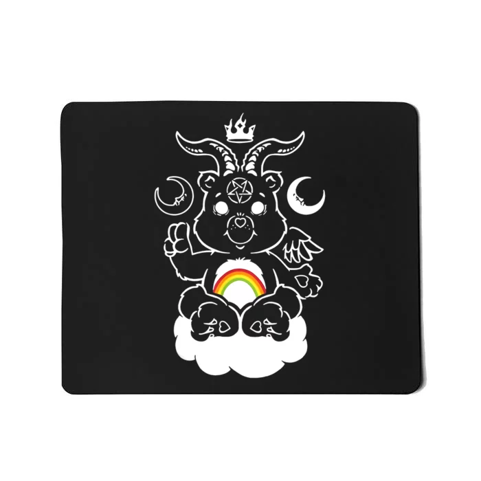 BAPHOBEAR Bear Rainbow Weed Cannabis Mousepad