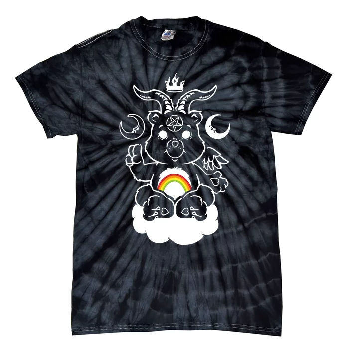 BAPHOBEAR Bear Rainbow Weed Cannabis Tie-Dye T-Shirt