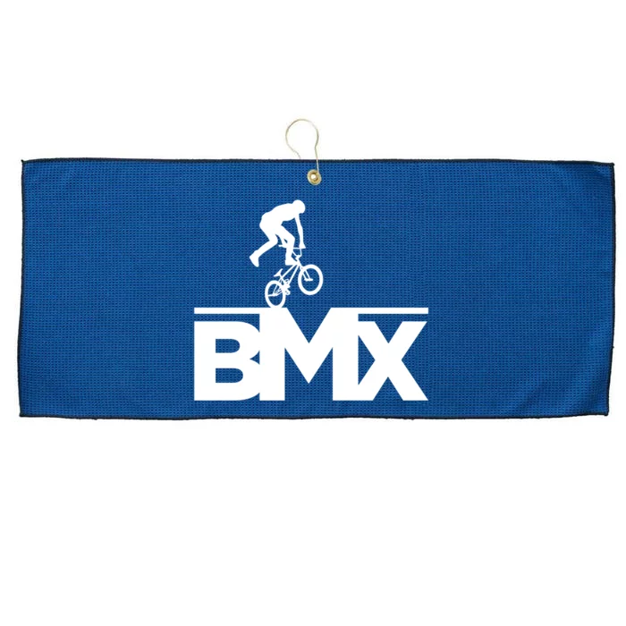 BMX Bike Rider Racing Bicycle Gift Boy Girl Large Microfiber Waffle Golf Towel