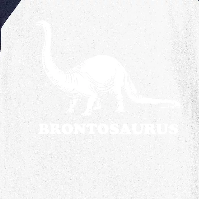 Brontosaurus Baseball Sleeve Shirt