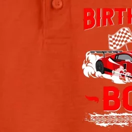 Birthday Boy Race Car Racing Car Driver Birthday Crew Dry Zone Grid Performance Polo