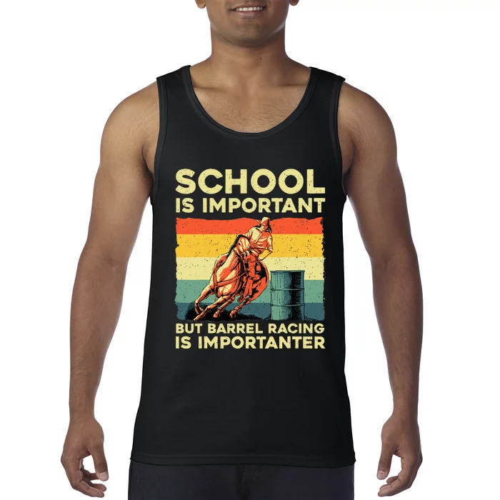 Best Barrel Racing Art For Women Barrel Racer Tank Top