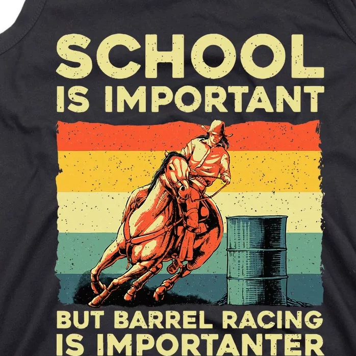 Best Barrel Racing Art For Women Barrel Racer Tank Top