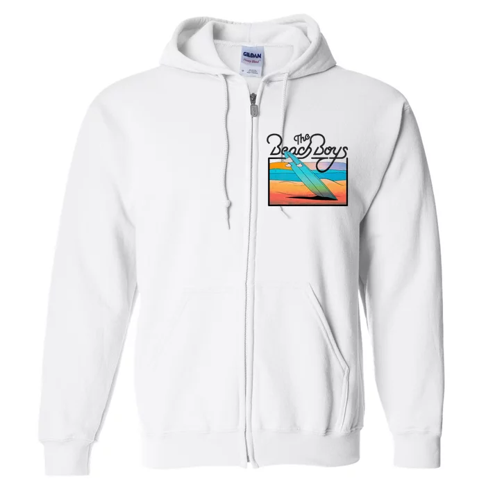 Beach Beach Sunset Full Zip Hoodie