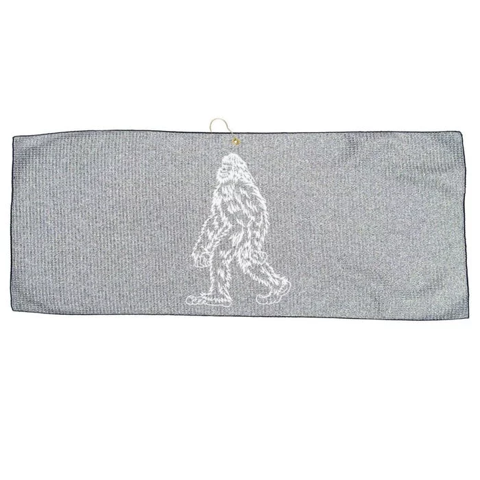 Bigfoot Believe Sasquatch Costume Halloween Gift Large Microfiber Waffle Golf Towel