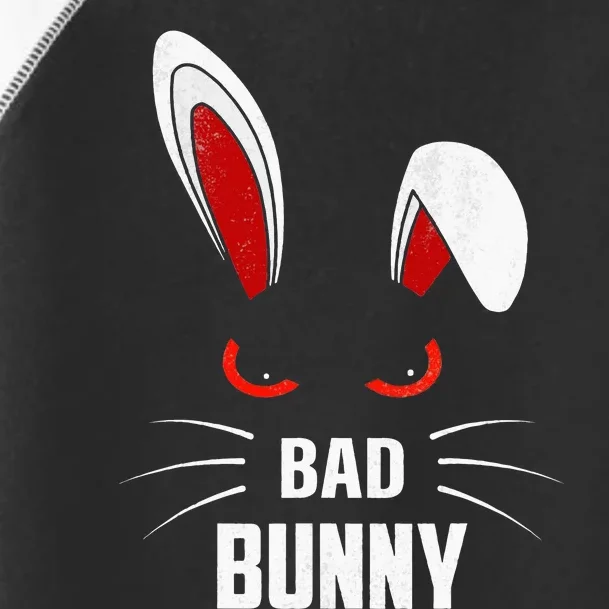 Bad Bunny Scary Rabbit Cool Animal Lover Toddler Fine Jersey T-Shirt