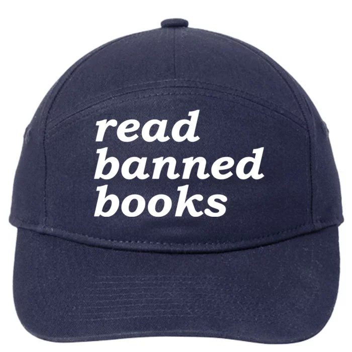 Banned Books Shirt Read Banned Books Gift For Reader 7-Panel Snapback Hat