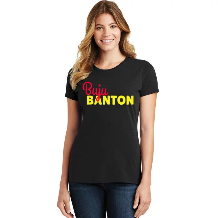 Banton Buju Signature Combined With Powerful Women's T-Shirt