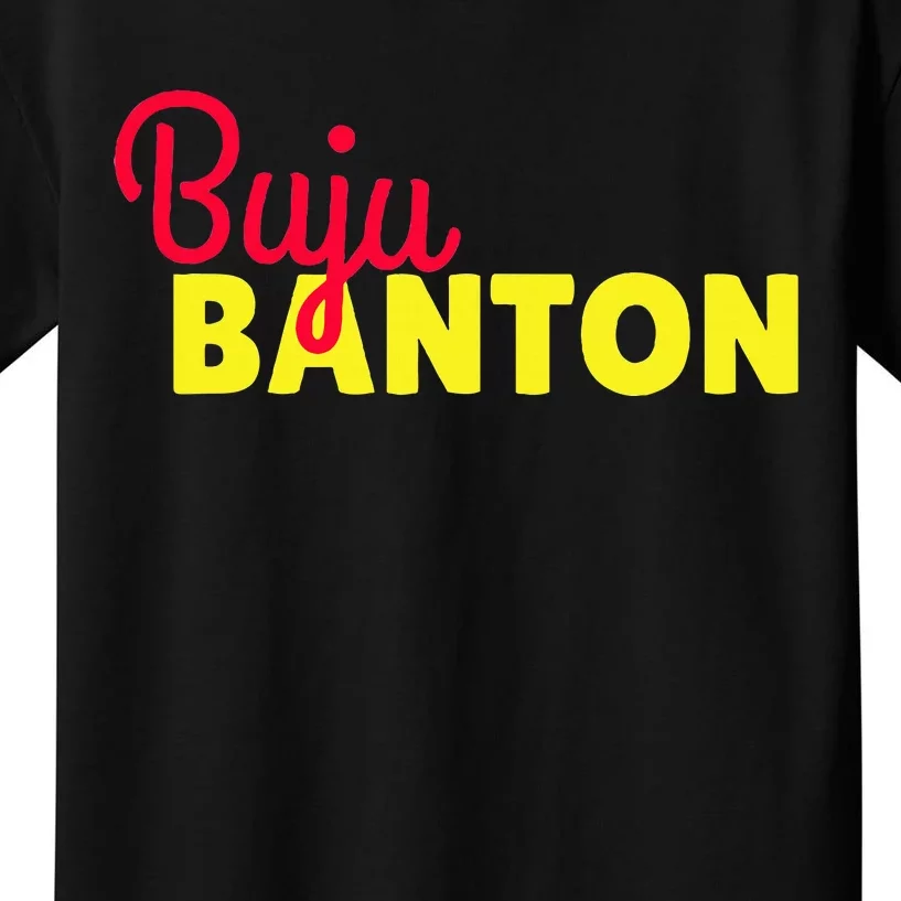 Banton Buju Signature Combined With Powerful Kids T-Shirt