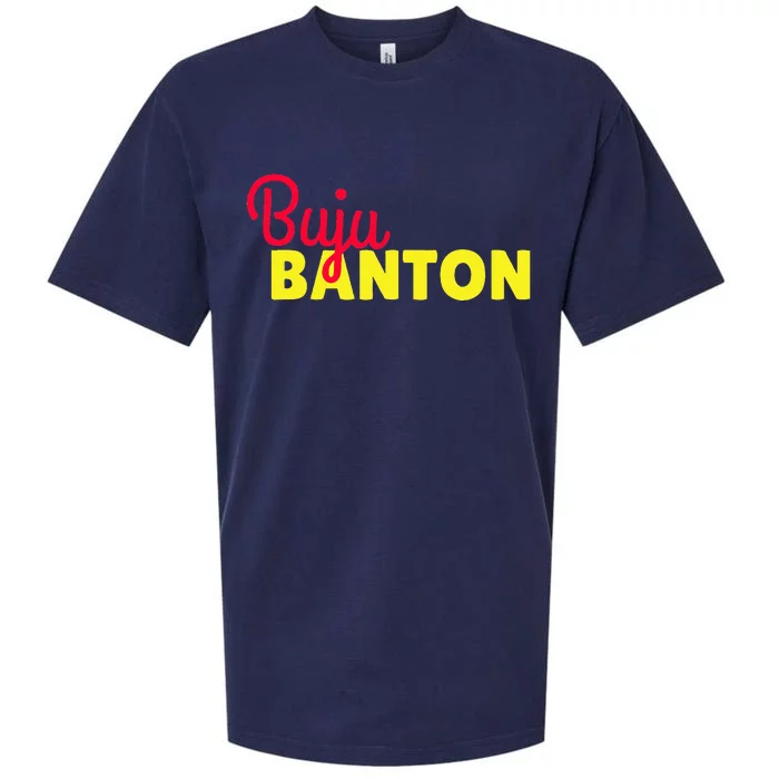 Banton Buju Signature Combined With Powerful Sueded Cloud Jersey T-Shirt