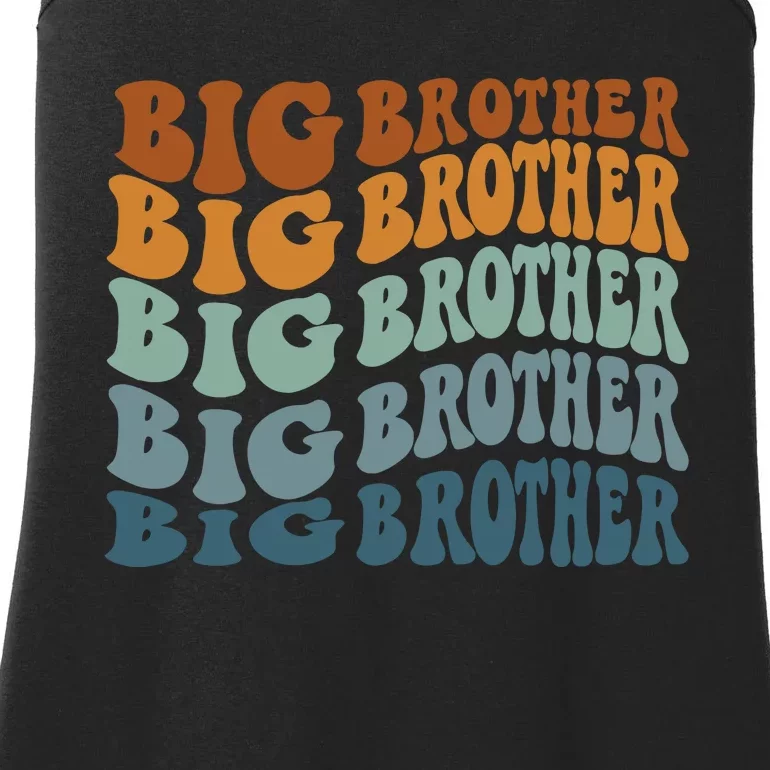 Big Brother Sibling Natural Infant Big Bro Ladies Essential Tank