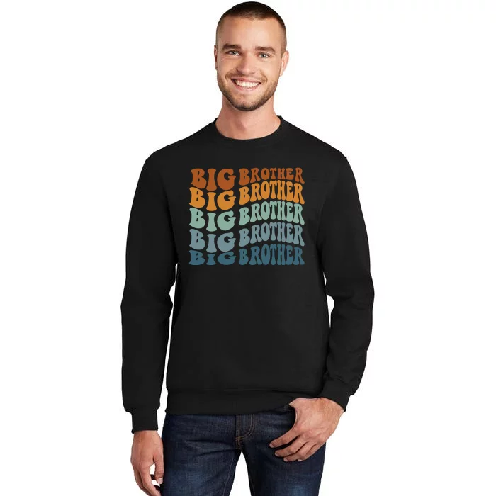 Big Brother Sibling Natural Infant Big Bro Tall Sweatshirt