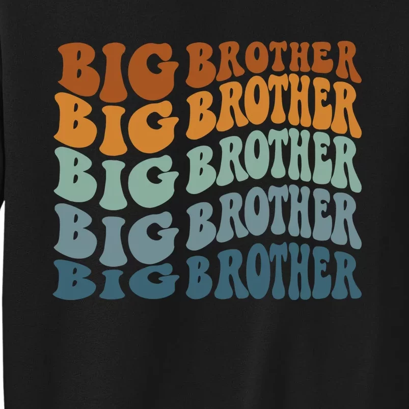 Big Brother Sibling Natural Infant Big Bro Tall Sweatshirt