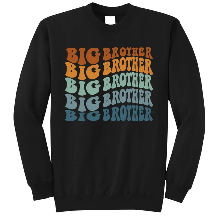 Big Brother Sibling Natural Infant Big Bro Tall Sweatshirt