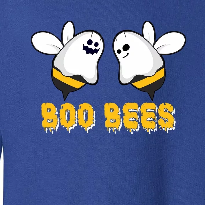 Boo Bees Scary Halloween Ghost Boo Bee Lovers Halloween Funny Gift Toddler Sweatshirt