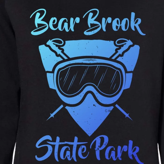 Bear Brook State Park New Hampshire Ski Sking Goggles Cute Gift Womens California Wash Sweatshirt